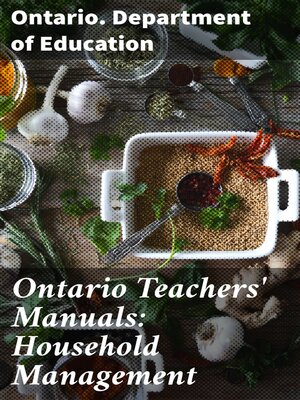 cover image of Ontario Teachers' Manuals